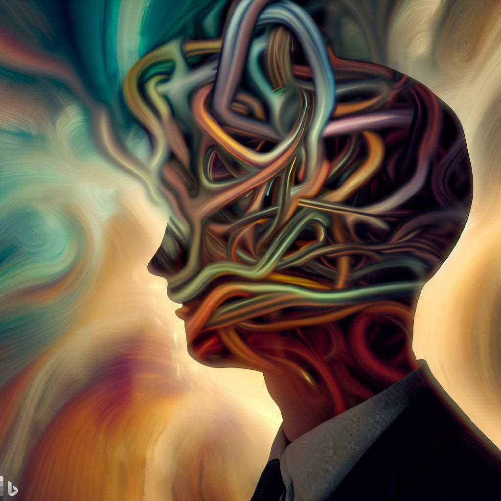 Image generated by AI to represent confusion caused by misinformation